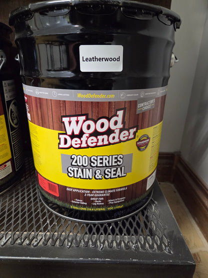 Wood Defender 200 Series Fence & Deck    Transparent - Leatherwood