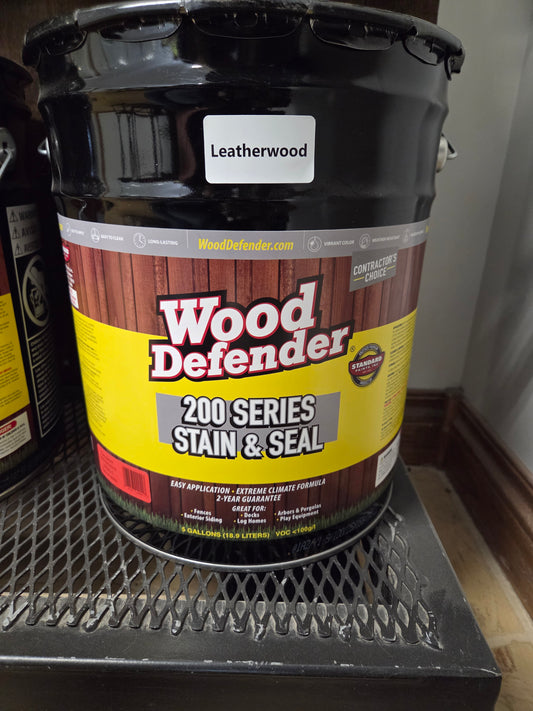 Wood Defender 200 Series Fence & Deck    Transparent - Leatherwood