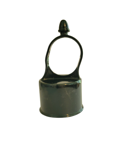 Chain Link Loop Cap - Black Poly