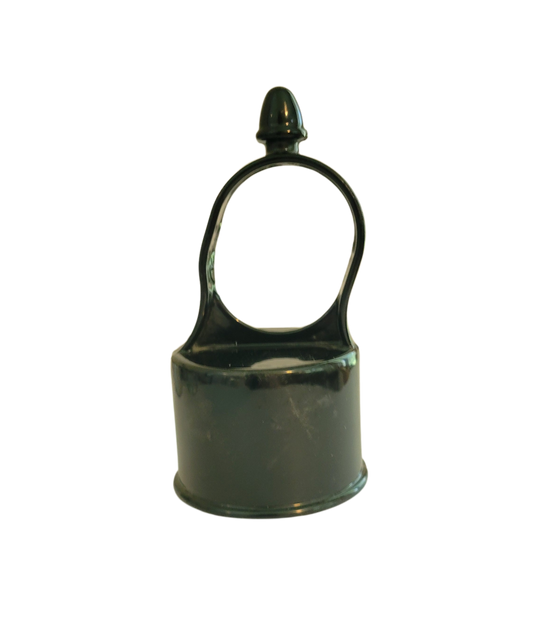 Chain Link Loop Cap - Black Poly