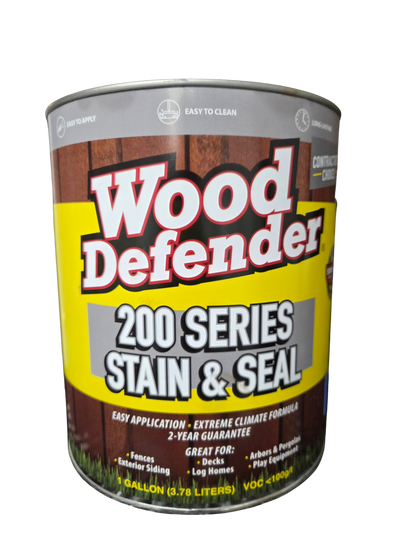 Wood Defender 200 Series Semi-Transparent - Charcoal Gray