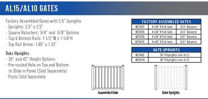 Aluminum Gates