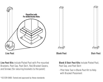 Aluminum Rail Posts
