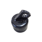 Chain Link Rail Ends - Black Poly