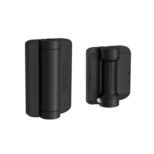 Caracal Hydraulic Gate Closer with Serval Self-Closing Hinge