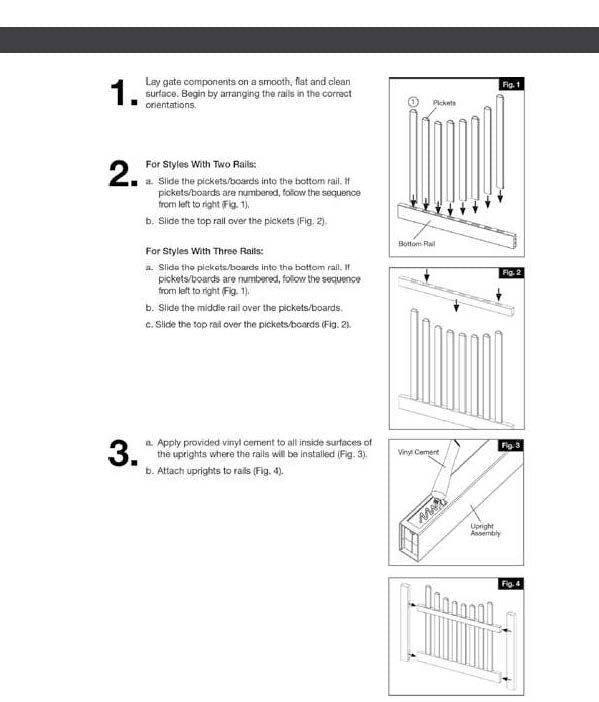 Vinyl Gates & Hardware