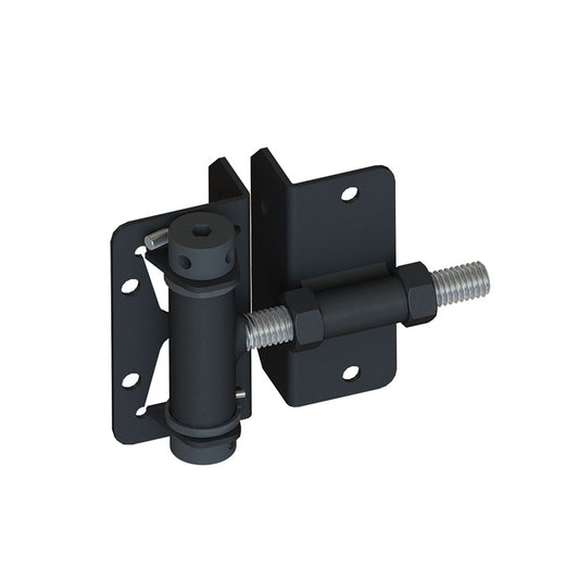 Horizontally Adjustable Hinge – Small Profile Design - Black