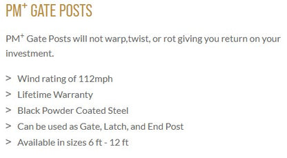 PostMaster Gate Posts
