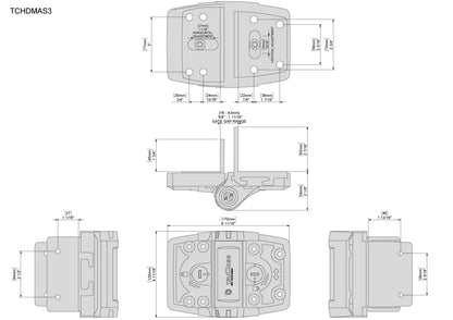TruClose® MULTI-ADJUST™ Heavy Duty Series 3 for Vinyl or Composite