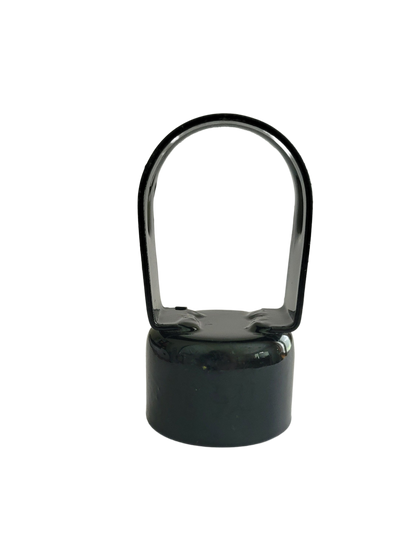 Chain Link Loop Cap - Black Poly