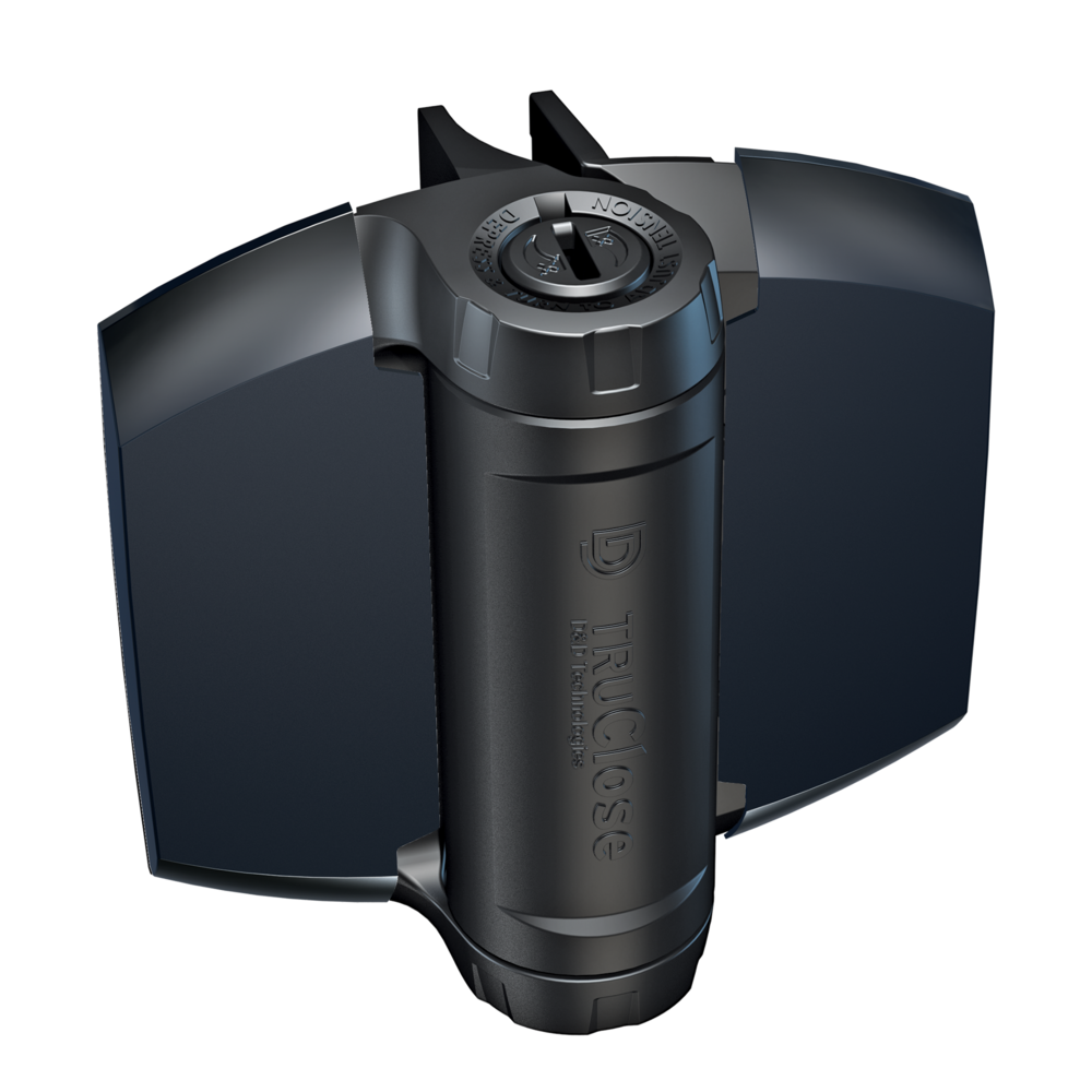 TruClose® HEAVY DUTY for Metal Gates - Black